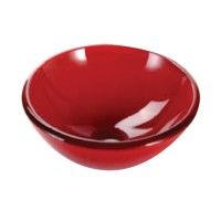 290 Red Glass Spittoon